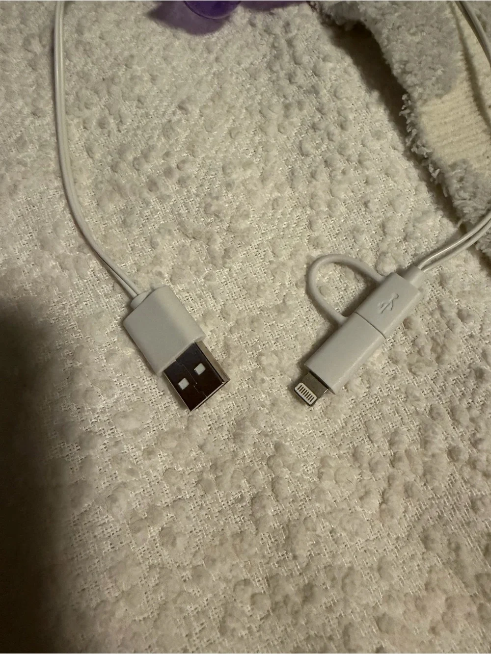 Purple cat Lights USB String